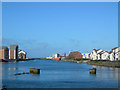 Ayr Harbour from the New Bridge