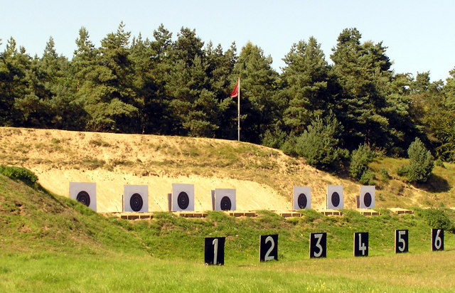 Thetford Rifle range - The butts © Charles Greenhough cc-by-sa/2.0 ...