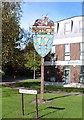 TL4454 : Trumpington village sign by Martin Pearman