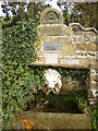 Memorial drinking fountain and watering hole near Hempsyke Farm