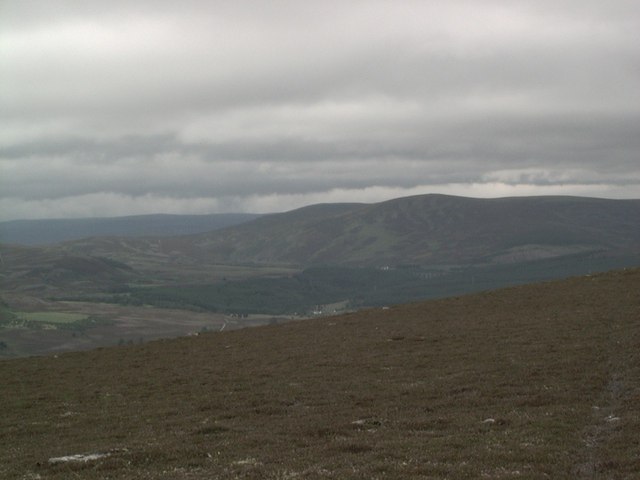 View over Slochd summit