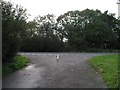 Junction of A272 and unnamed lane near Rosier Gate