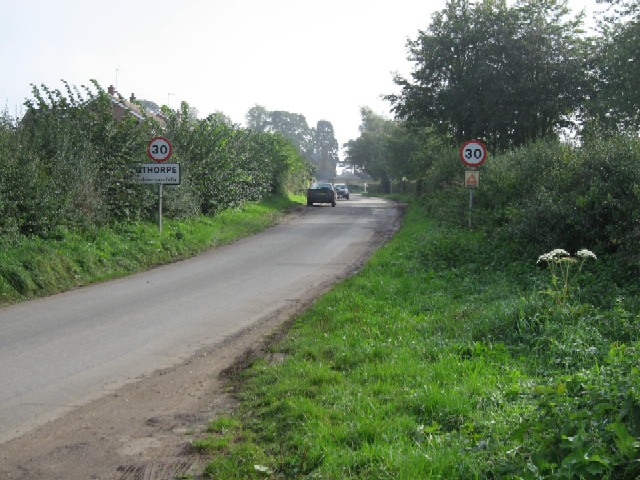 Entering Bugthorpe © Roger Gilbertson Cc By Sa20 Geograph Britain