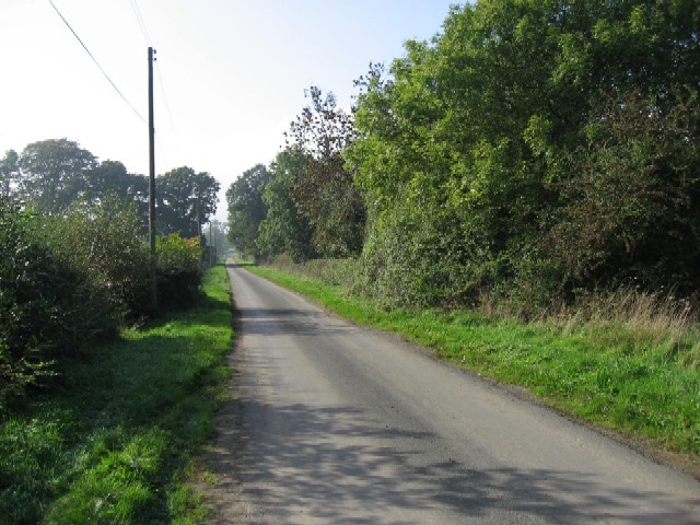 Some Country Roads Are Straight © Roger Gilbertson Geograph Britain