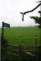 Public footpath to Seighford