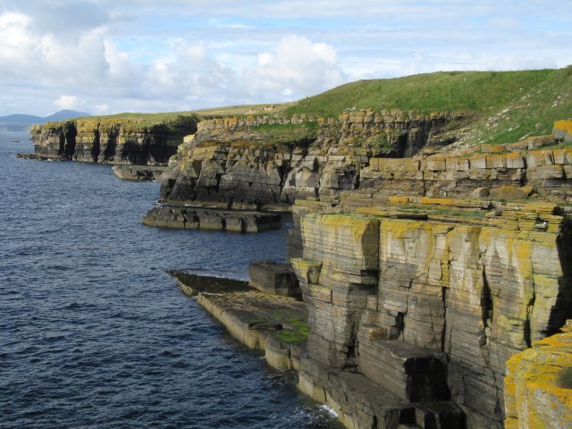 Sea Cliffs at Mid Clyth