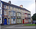 Terraced housing in Bala