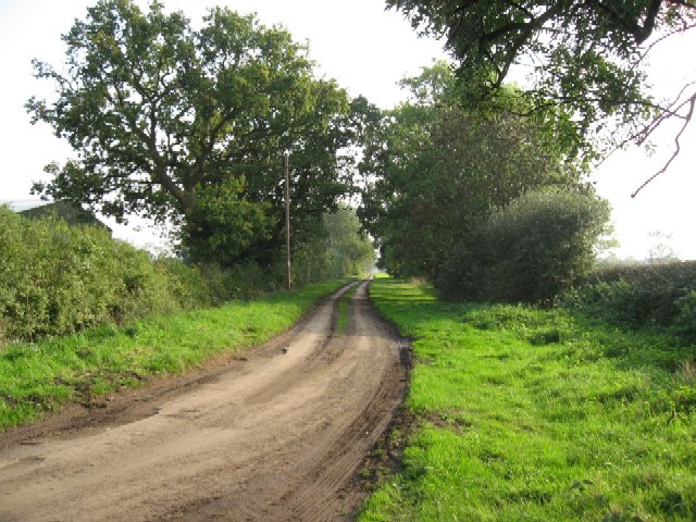 The Road From White House Farm © Roger Gilbertson Geograph Britain