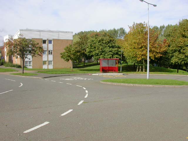 Bus Stop at the End of Montague Crescent