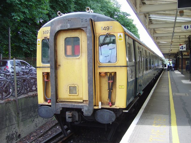 Slam-Door Train at Brockenhurst