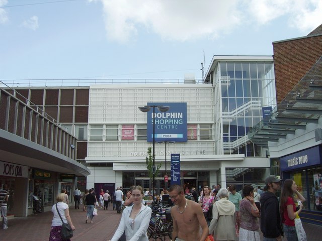 Dolphin Centre entrance, Poole
