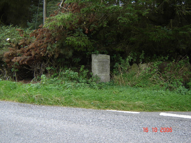 Roadside monument