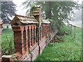 Church wall, Hulcott