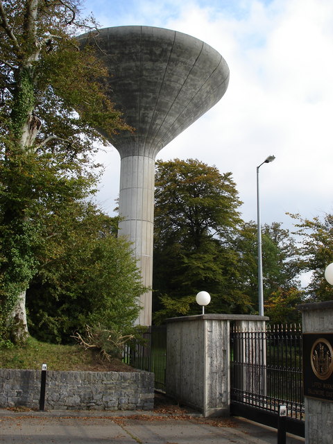 Water Tower at Liffey Waterworks, Ballymore Eustace, Co Kildare.
