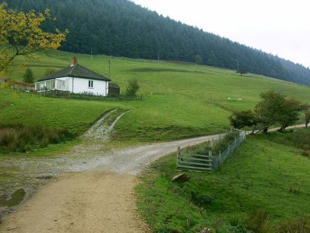 Isolated house in the Alport Valley