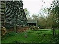 Old barn at Brick House Farm