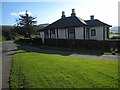 Lodge on the drive to Glendoune