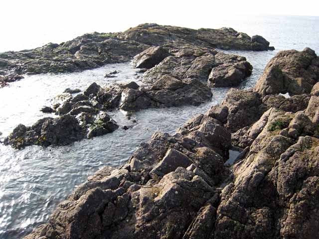 Offshore rocks at Ballantrae