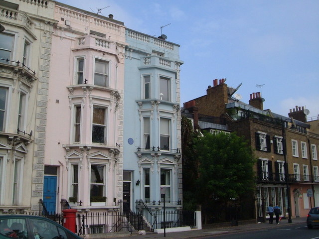 Sylvia Pankhurst's house, Cheyne Walk