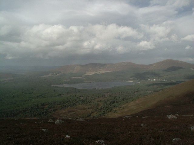 Loch Morlich from Creag a' Chalamain
