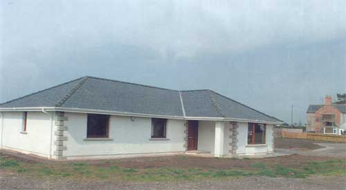 Self-build bungalow at Victoria Lees, Eaglesfield.