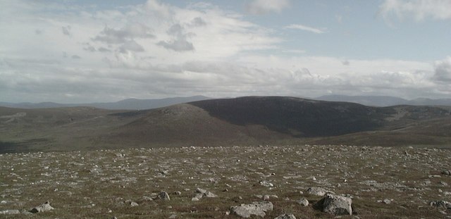On the summit of Cnoc Fraing