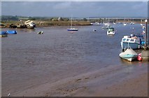 SX9687 : River Exe from Topsham Quay by Derek Harper