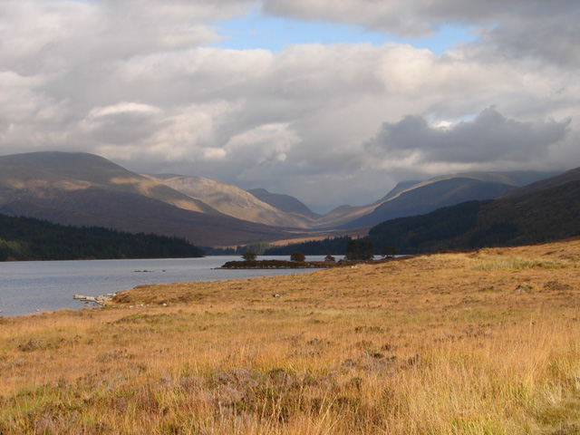 Loch Ossian and beyond