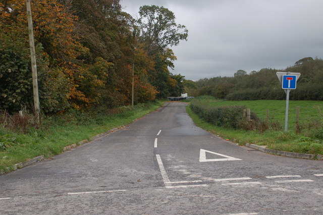 Old Belfast-Dublin road near Banbridge... © Albert Bridge cc-by-sa/2.0 ...