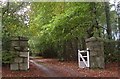 Entrance to Corsindae House.