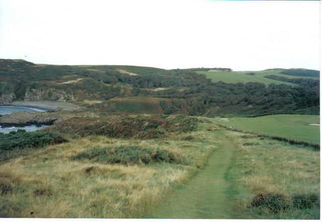 Clifftop path near Portpatrick