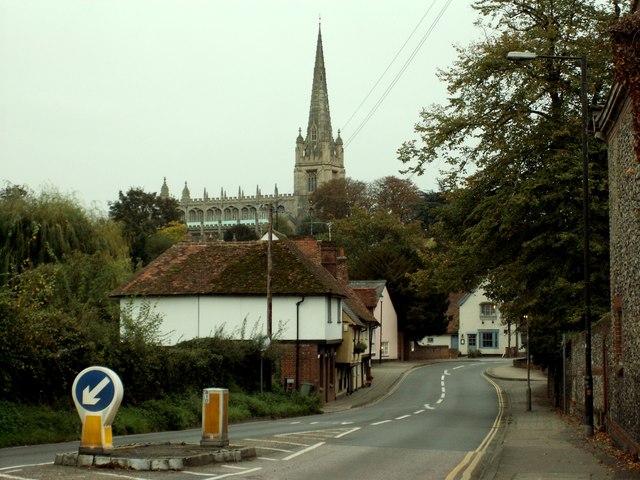 Saffron Walden From The B.184 © Robert Edwards :: Geograph Britain And ...