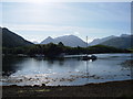 NN0559 : Loch Leven and the Glen Coe Mountains by Angus