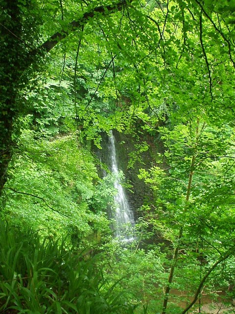 Falling Foss, Sneaton Forest © Phil Champion :: Geograph Britain and ...