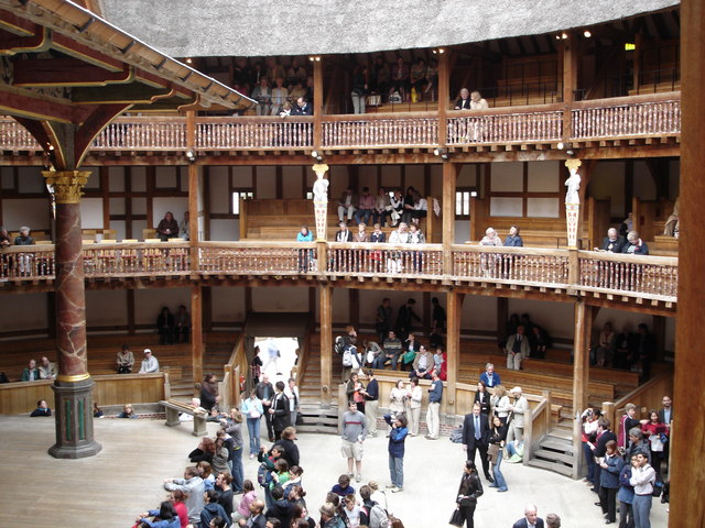 Inside Shakespeare's Globe, Southwark © Toby :: Geograph Britain and ...