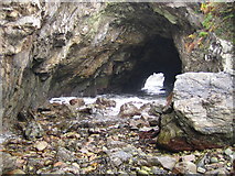 V6857 : Cuas Pier Cave by Nigel Cox
