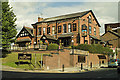 SJ8786 : The Cheadle Hulme public house by the station. by Geoff Welding