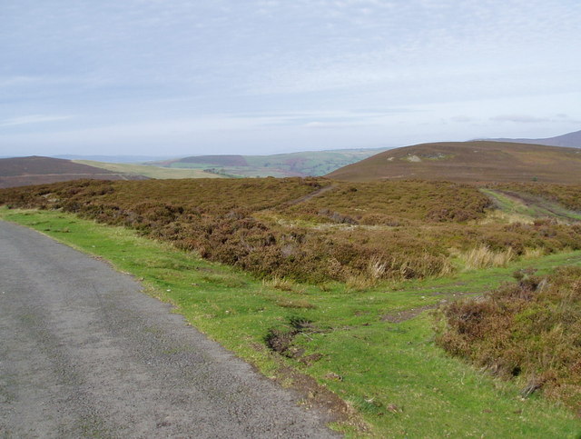 Track meets road © Eirian Evans cc-by-sa/2.0 :: Geograph Britain and ...