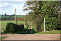 Farm track at West Willoughby