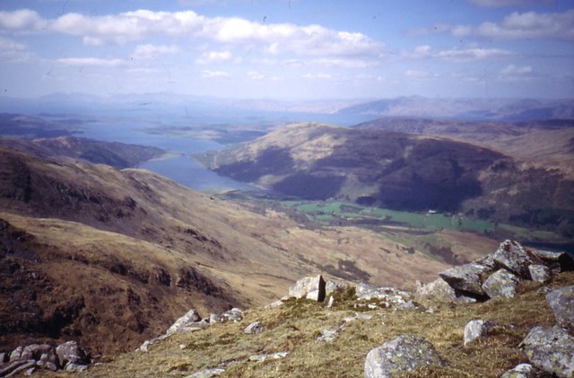 Loch Creran from Beinn Sgulaird