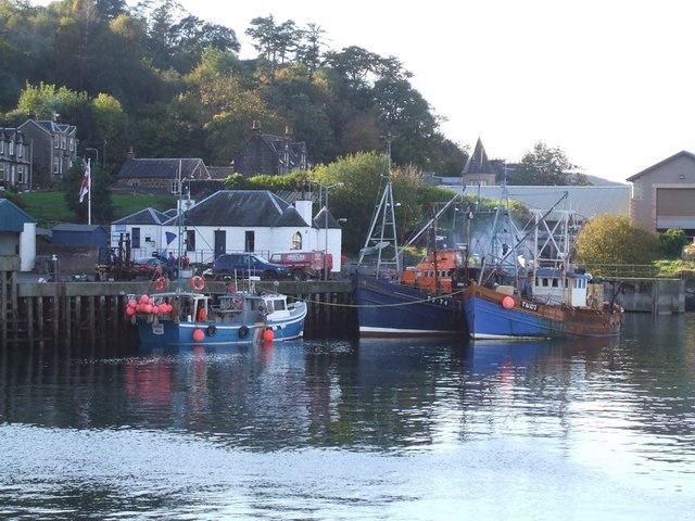 Boats in Oban Harbour