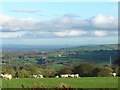 Beeston Castle Crag from far distant Nercwys