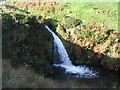 SJ0832 : Waterfall near Blaen-y-cwm by Peter Craine