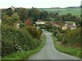 Hundon village, taken from Mare Hill