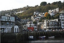 SX2553 : West Looe in the Afternoon Sunlight by Tony Atkin
