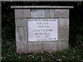 H8177 : Plaque, First Presbyterian Church, Cookstown by Kenneth  Allen