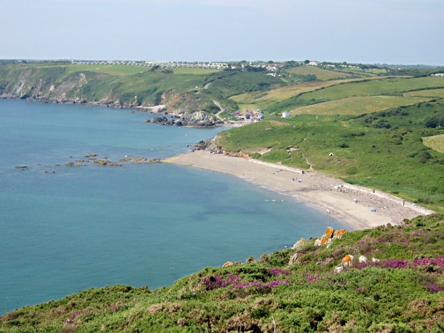 Kennack Sands from Eastern Cliff © Tony Atkin :: Geograph Britain and ...