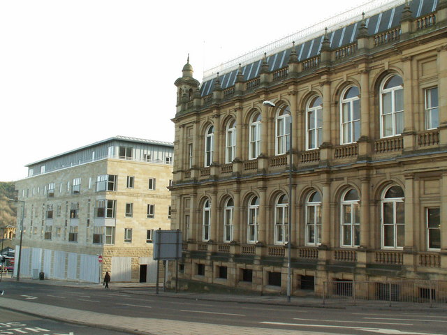 Halifax town hall and new build development
