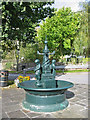 ST5196 : Drinking fountain St Arvans by Clive Perrin