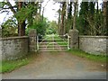 Gates leading to Gwenallt